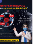 Variant of Concern (VOC) adalah varian virus SARS-CoV-2